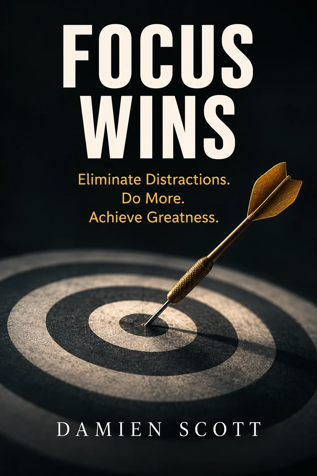 sample self-help book cover designed for a self-published author